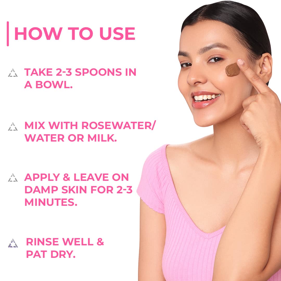 How to use flash ubtan powder face wash