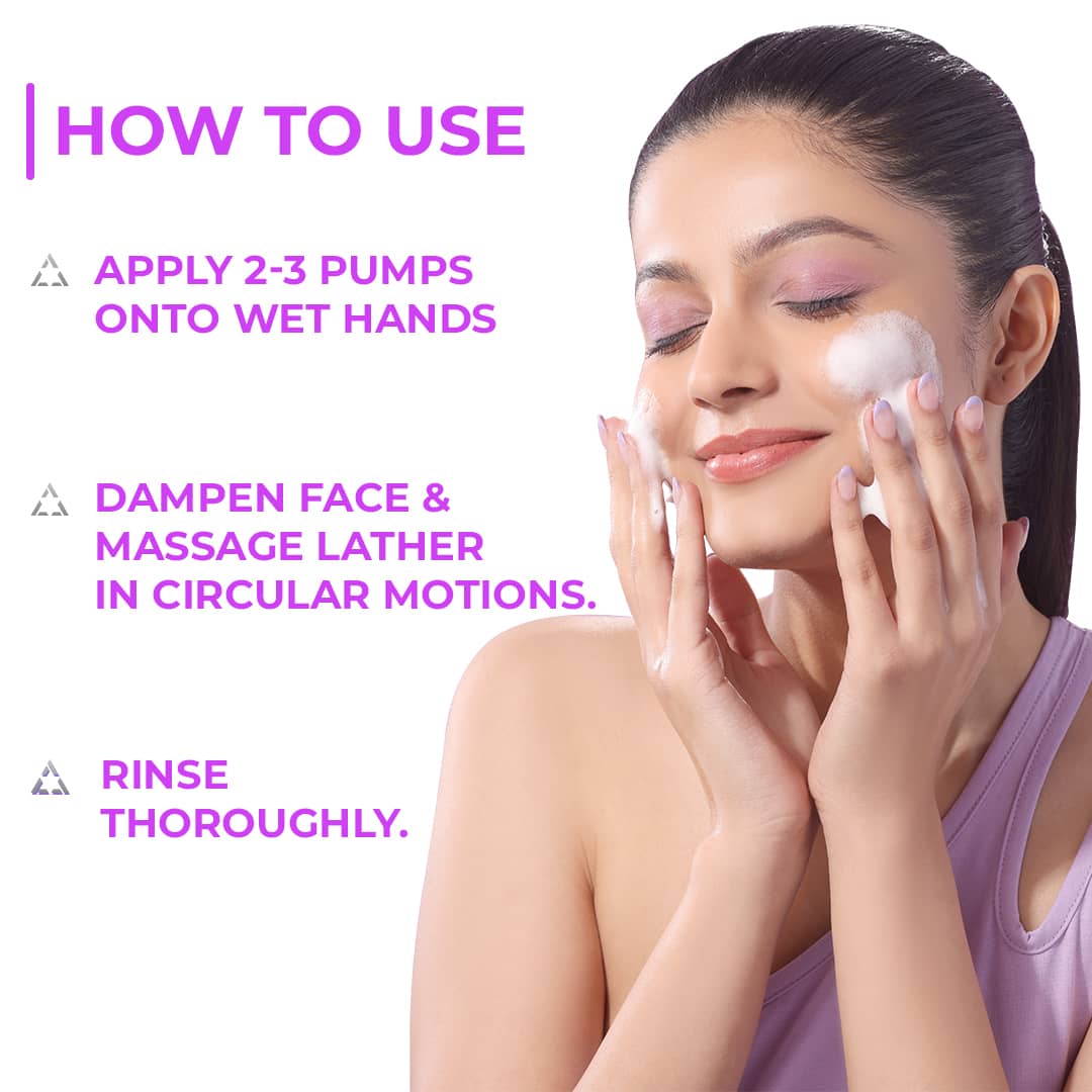 How to use Dewdrop anti pimples face wash