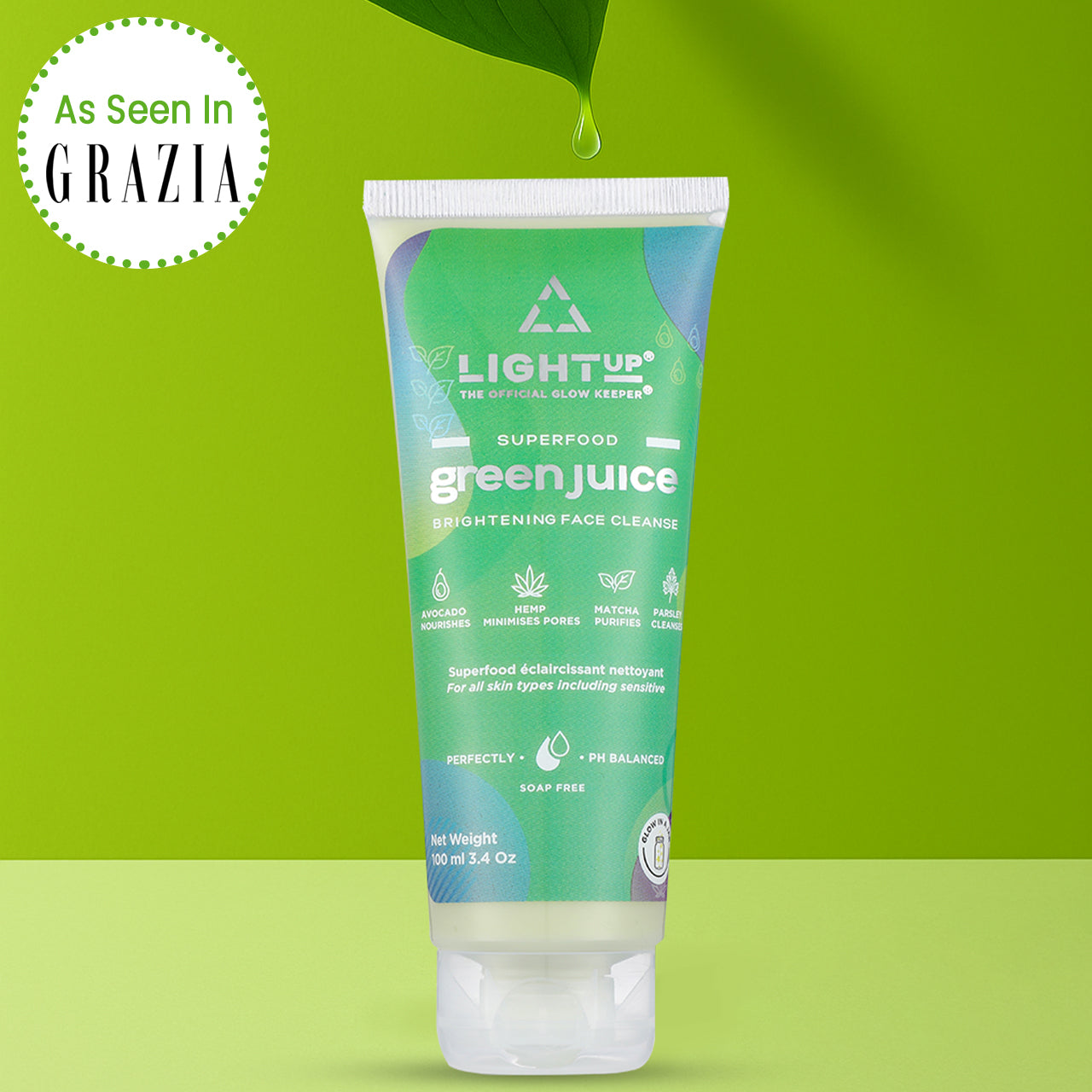 GREEN JUICE Face wash for Deep Cleansing (100 ml)