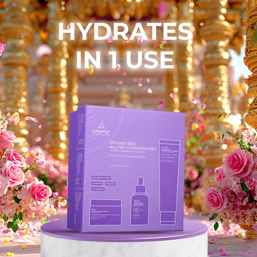 Dreamy Skin All Day Hydration Set (50gm + 30ml + 75ml)