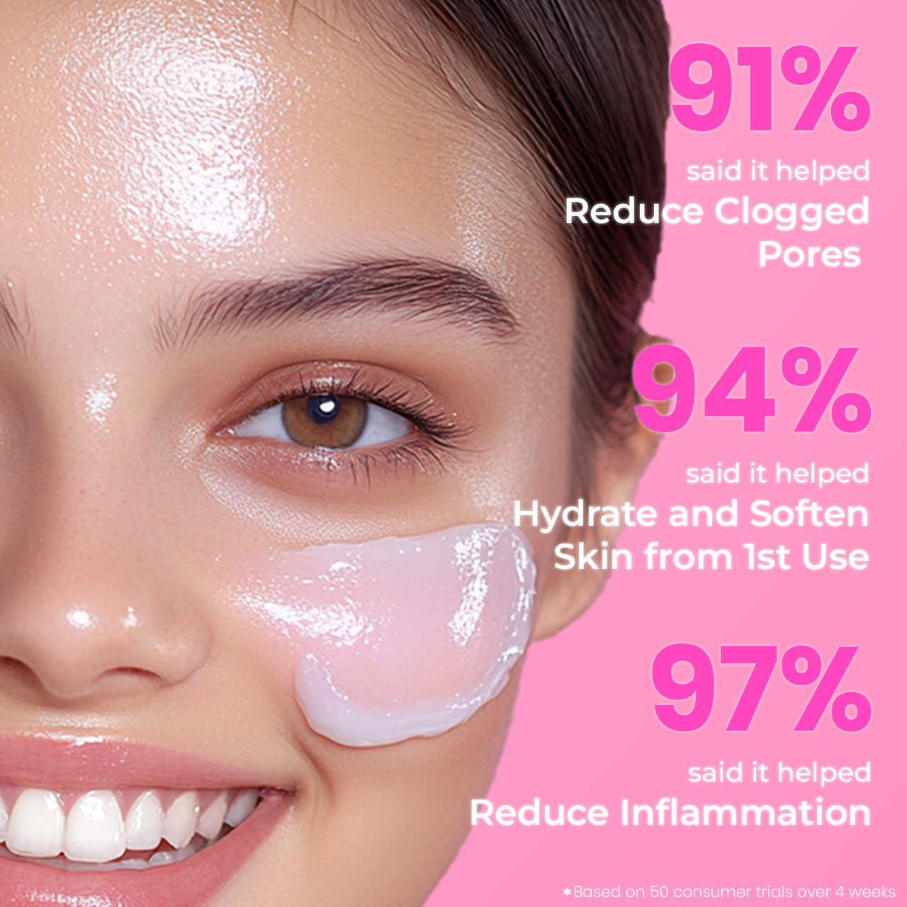 Daydream 75% Rice Water Brightening Face Cream - Suitable for all skin types